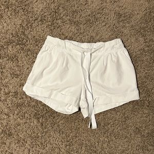 Lululemon white shorts